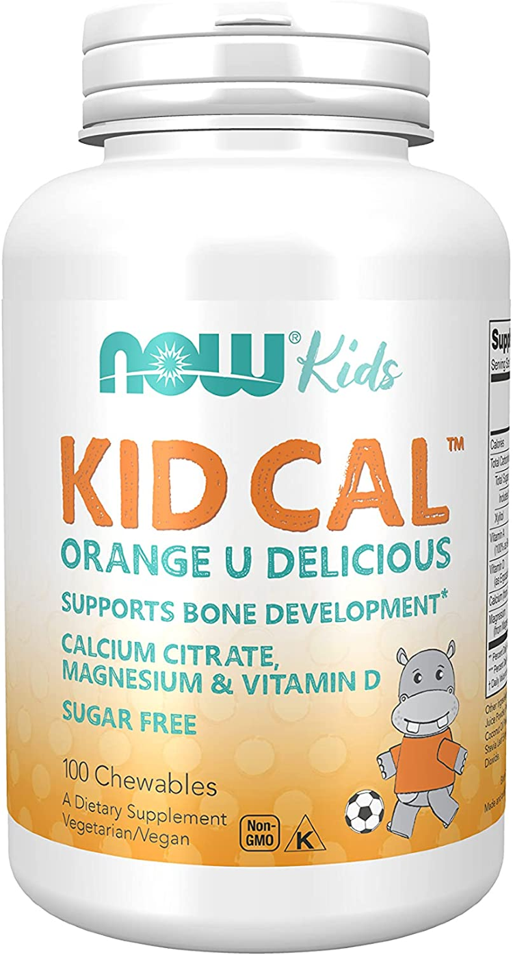 NOW Kid Cal chewable Calcium, 100 таб.